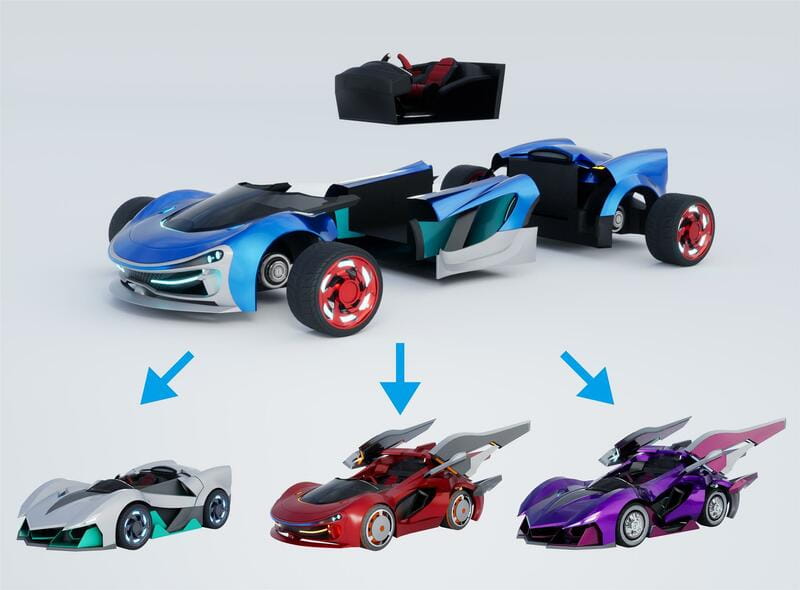 Игра Sonic Racing: CrossWorlds для Sony PlayStation 4, Blu-ray (5055277056354)