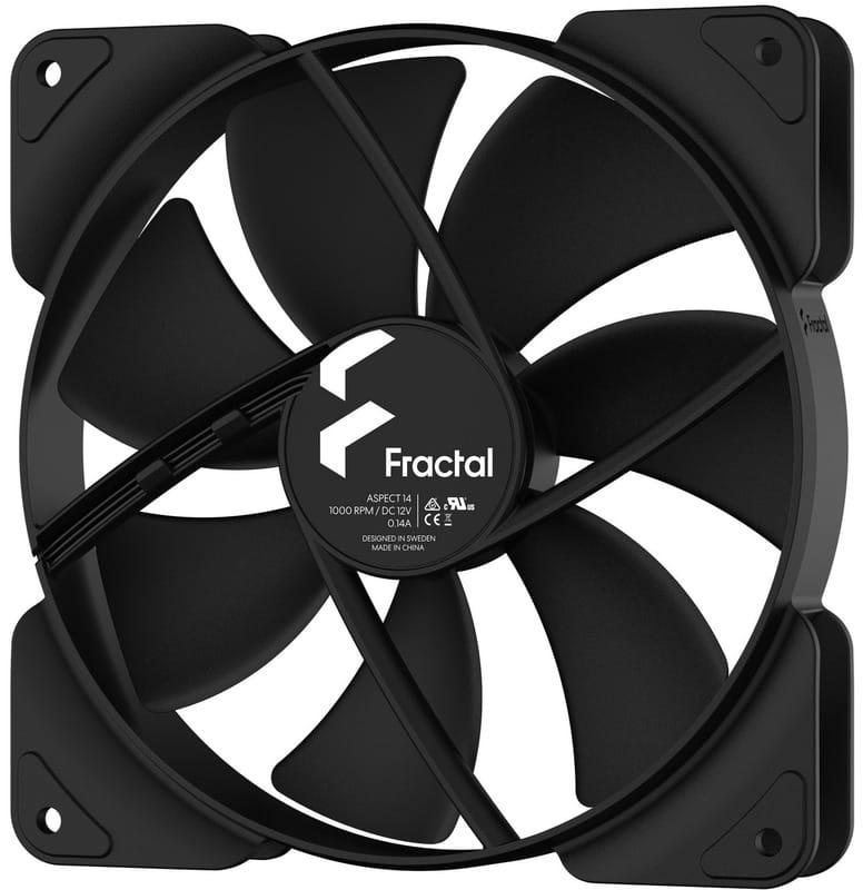 Вентилятор Fractal Design Aspect 14 Black (FD-F-AS1-1401)
