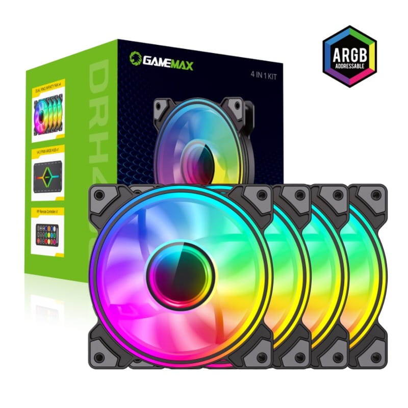 Вентилятор GameMax DRH400 Black