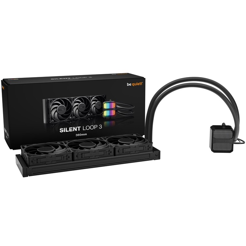 Система водяного охолодження be quiet! Silent Loop 3 360mm (BW025)