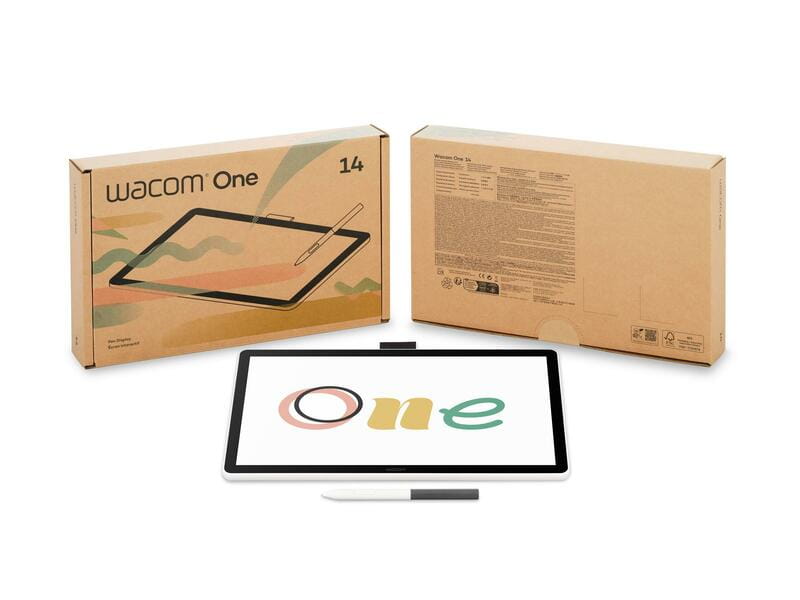 Графический планшет Wacom One 14 (DTC141W0)
