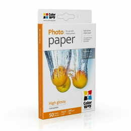 Фотобумага ColorWay глянцевая 200г/м2 10х15см 50 л. (PG2000504R)