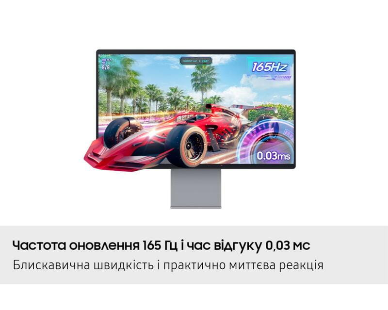 Монитор Samsung 32" Smart M9 (LS32FM902SIXUA) QD-OLED Black 165Hz