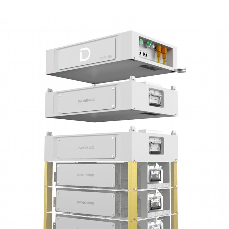 Акумуляторна батарея модульна з підігрівом Dyness Stack100 S51100 5.12KWH 51.2V 100AH (складова комплекту)