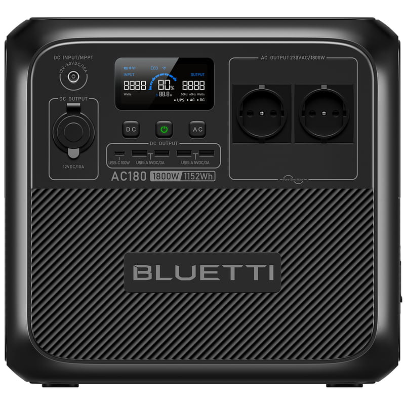 Зарядная станция Bluetti AC180, 1800W, 1152Wh, LiFePO4
