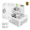 Фото - Блок живлення GameMax GX Pro 1250G WH 1250W | click.ua