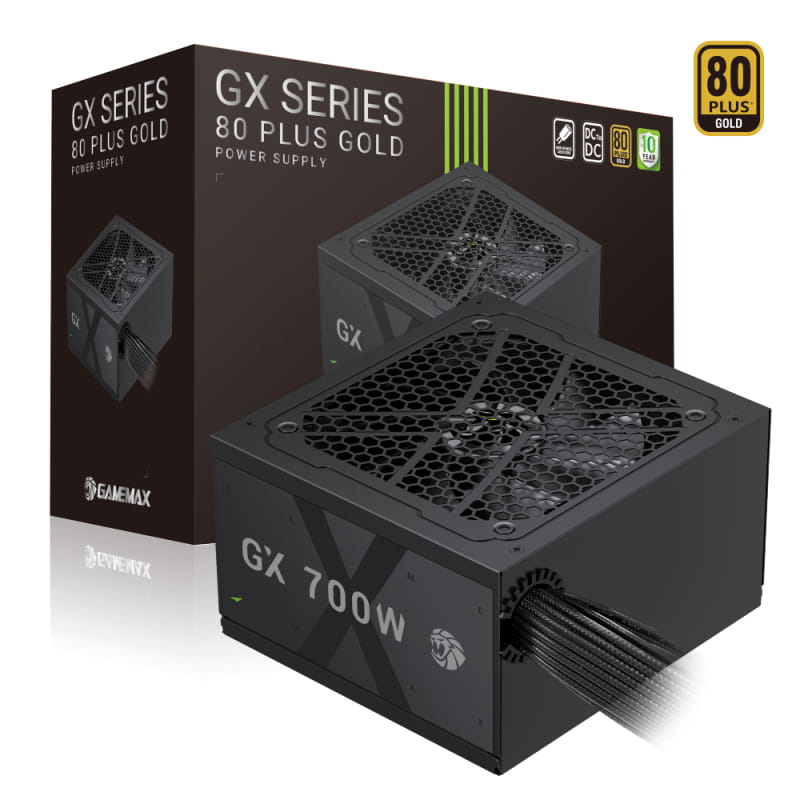 Блок питания GameMax GX 700G Black 700W