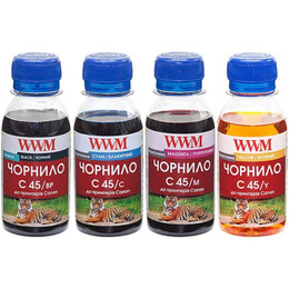Комплект чернил WWM Canon PG-440/CL-441 BP/C/M/Y (C45SET-4) 4*100г