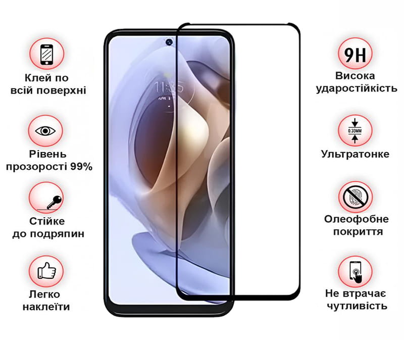 Захисне скло BeCover для ZTE Nubia V70 Black (713454)