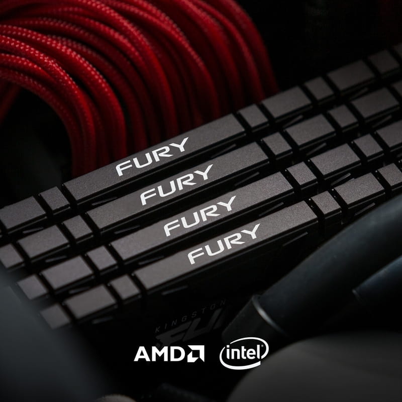 Модуль памяти DDR4 2x16GB/4266 Kingston Fury Renegade Black (KF442C19RB1K2/32)