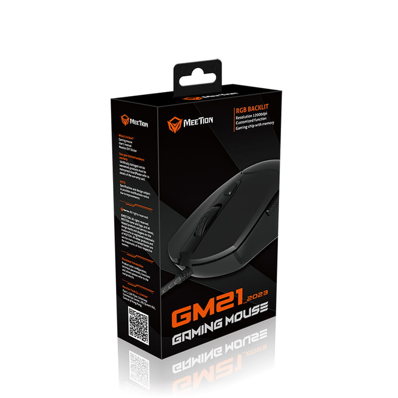 Мышь Meetion GM21 Black (MT-GM21_2023-A)