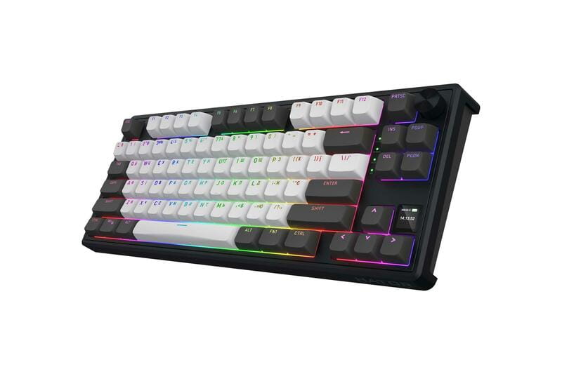 Клавіатура бездротова Hator Skyfall 80 Wireless Grey-Black (HTK4180UA)