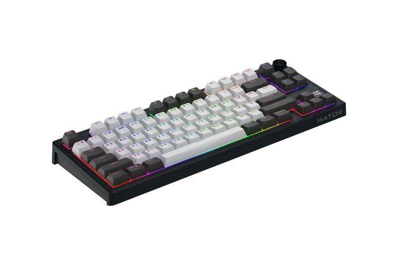 Клавіатура бездротова Hator Skyfall 80 Wireless Grey-Black (HTK4180UA)