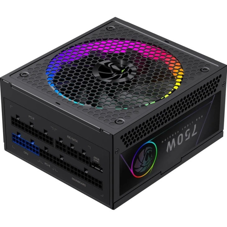 Блок живлення GameMax RGB 750G Black 750W