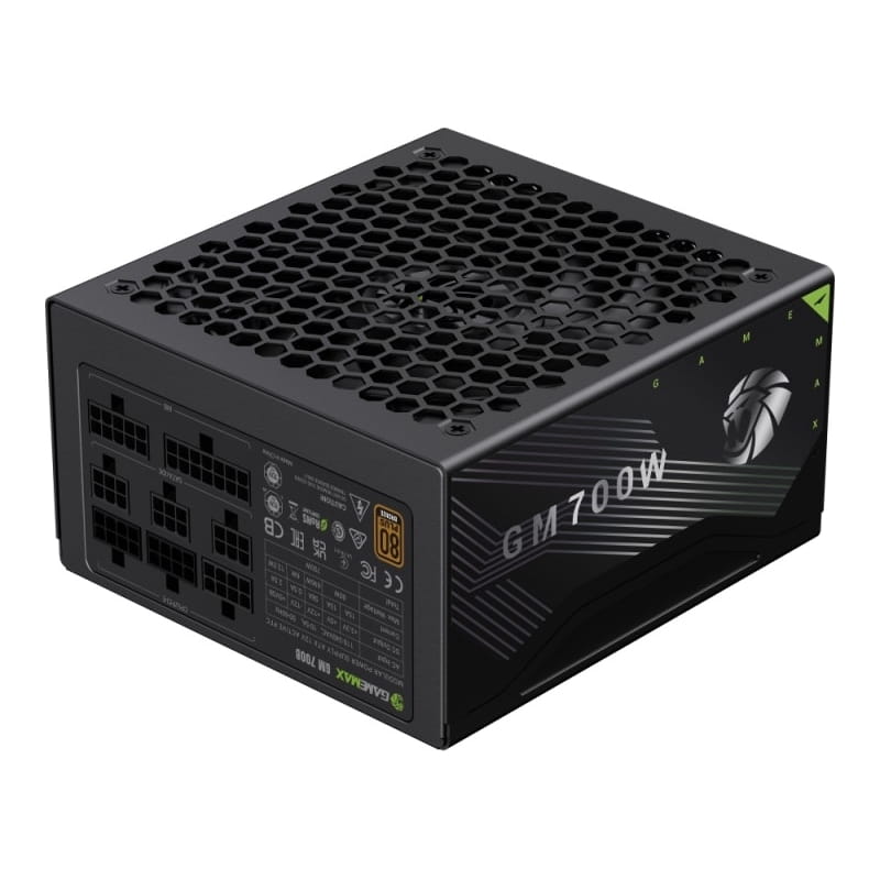Блок живлення GameMax GM 700B Fully-modular New Black 700W