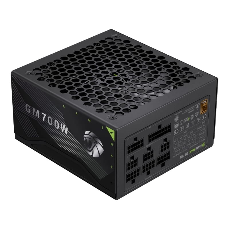 Блок живлення GameMax GM 700B Fully-modular New Black 700W