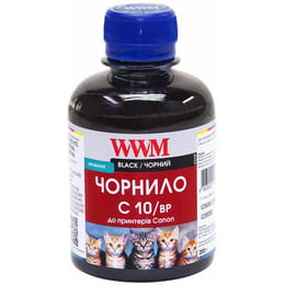 Чернила WWM CANON PG-510/512/PGI-520Bk/PGI-425PGBk (Black Pigmented) (C10/BP) 200г