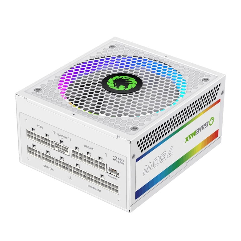 Блок живлення GameMax RGB 750 Pro WH 750W