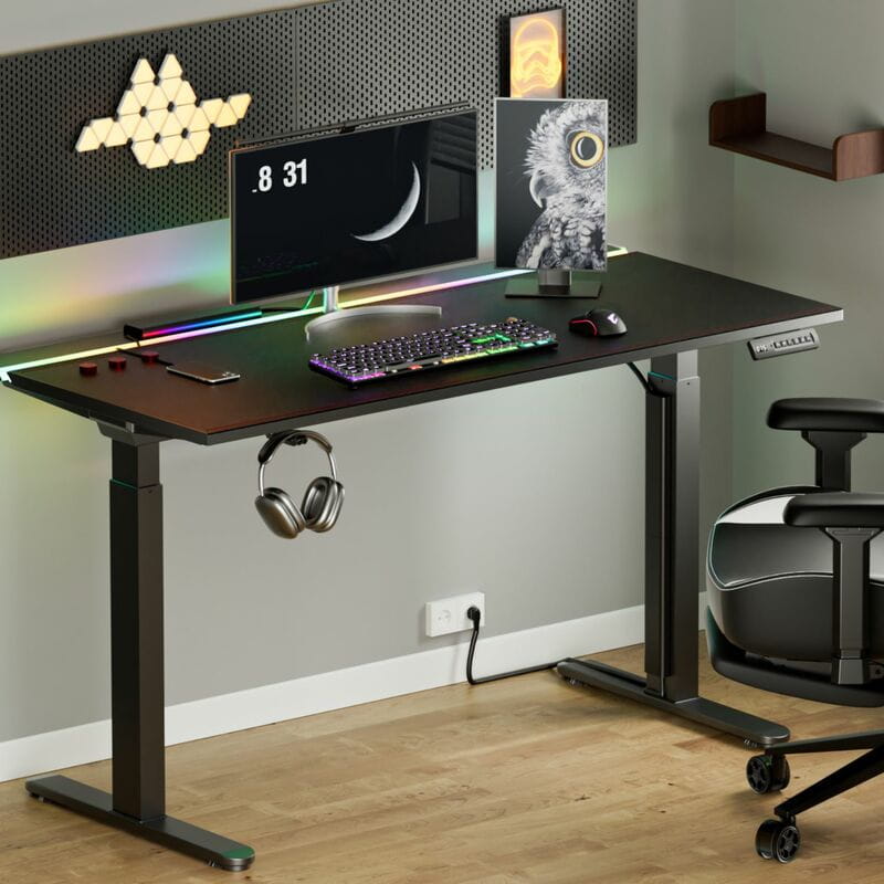 Геймерский стол 1stPlayer F.A.S.T Black (FAST-1470-RGB-BK)