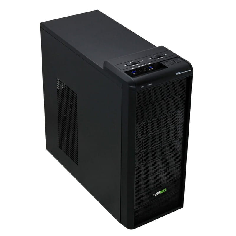 Купити Корпус GameMax MT804-SET-2U3TYC Black без БЖ Корпус GameMax MT804-SET-2U3TYC Black без БЖ