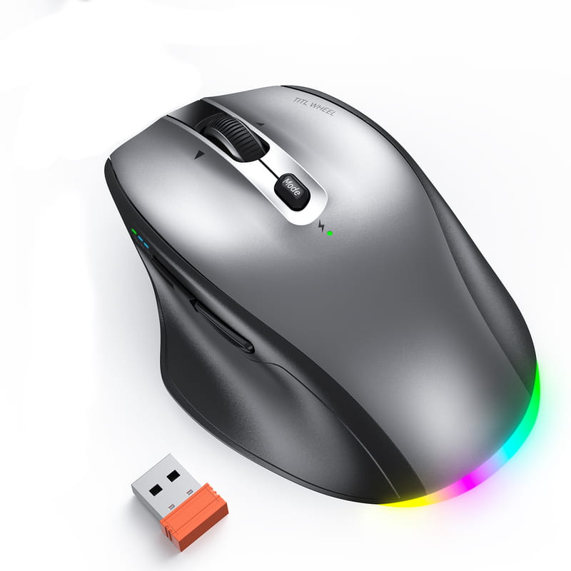 Мышь беспроводная Meetion BTM007 Black (MT-BTM007-W)