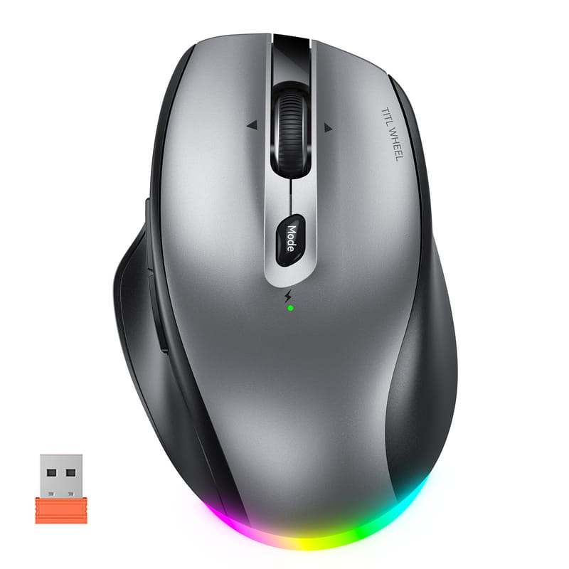 Мышь беспроводная Meetion BTM007 Black (MT-BTM007-W)