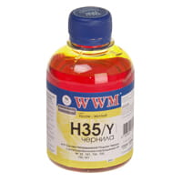 Чернила WWM HP 22/121/134/135/136/141 (Yellow) (H35/Y) 200г