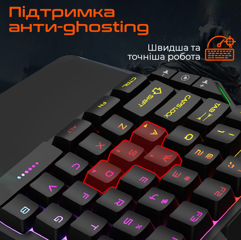 Клавіатура Meetion MT-KB015 Black (MT-KB015-A)