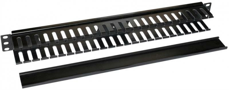 Организатор кабеля Zpas (T-SO-900-004) 1U 19" горизонтальный, односторонний