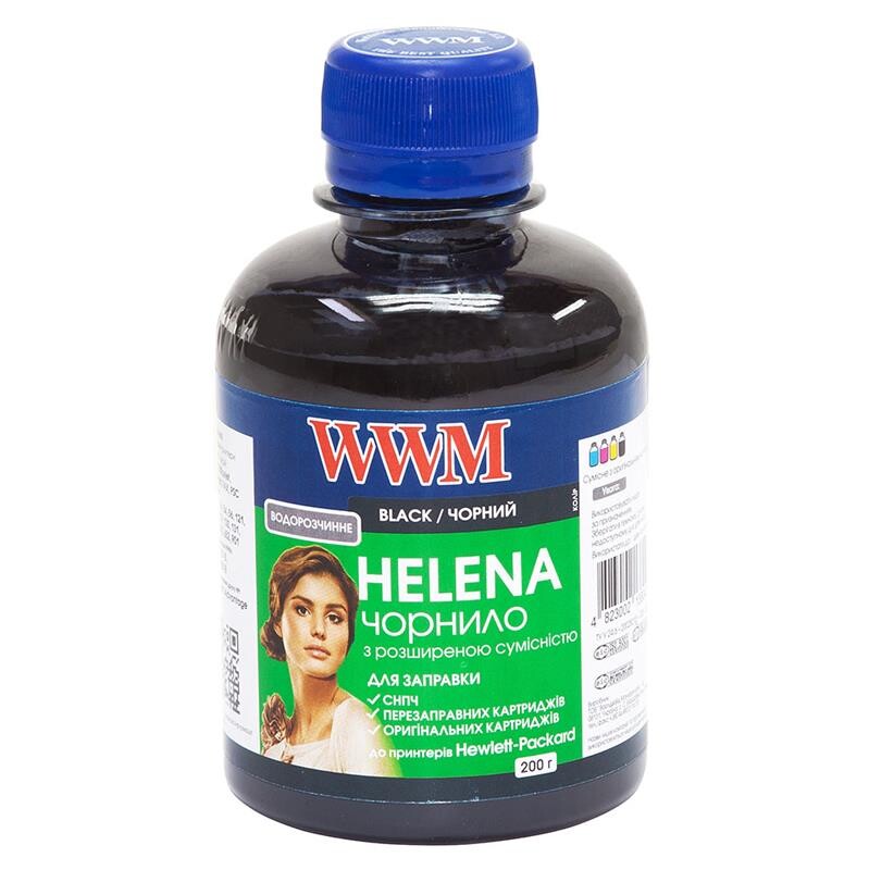 Чернила WWM HP Universal Helena (Black) (HU/B) 200г