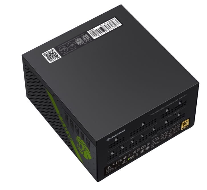 Блок живлення GameMax GX-750 Pro BK (ATX3.1PCIe5.1) 750W