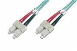 Оптичний патч-корд Digitus SC/UPC-SC/UPC, 50/125, OM3, duplex, 2м (DK-2522-02/3)