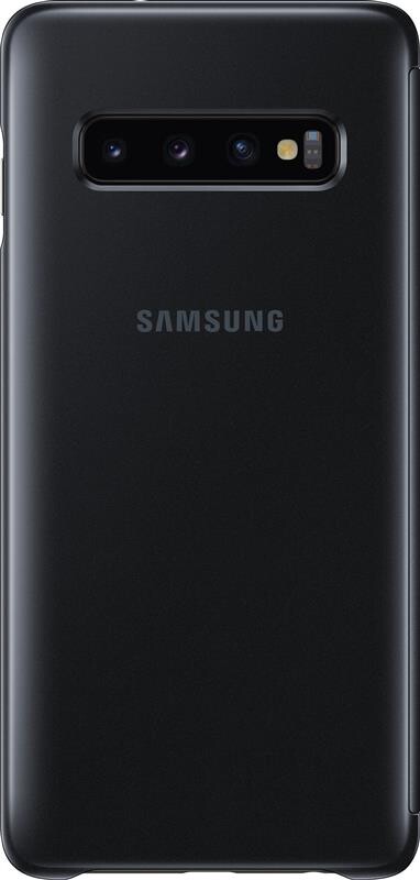 Чехол-книжка Samsung Clear View Cover для Samsung Galaxy S10 SM-G973 Black (EF-ZG973CBEGRU)