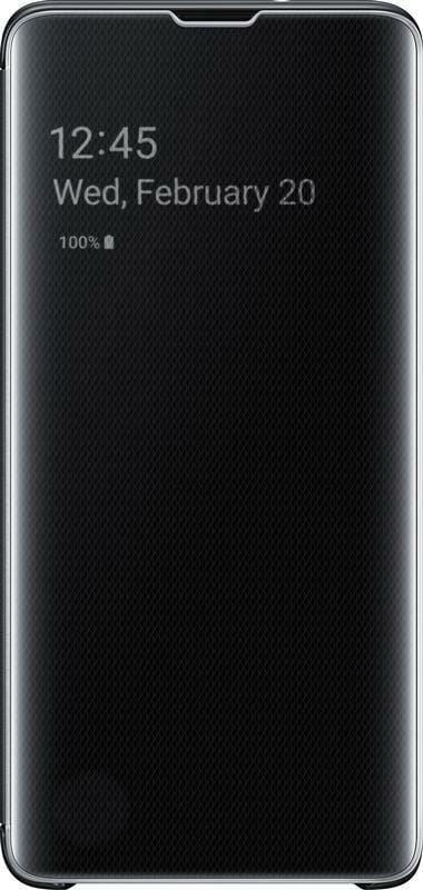 Чохол-книжка Samsung Clear View Cover для Samsung Galaxy S10 SM-G973 Black (EF-ZG973CBEGRU)