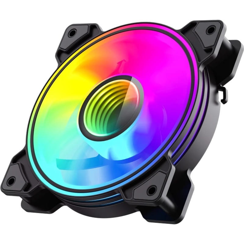 Вентилятор GameMax Dual Ring Infinity BK Black