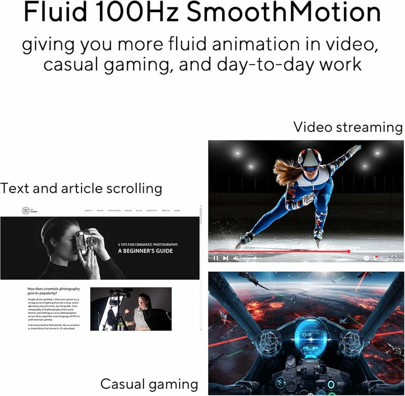 Монітор Asus 21.45" VP227HF (90LM0880-B01O71) VA Black 100Hz