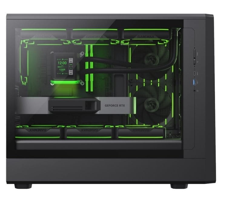 Купить Корпус GameMax Claw 360 BK Black без БП Корпус GameMax Claw 360 BK Black без БП