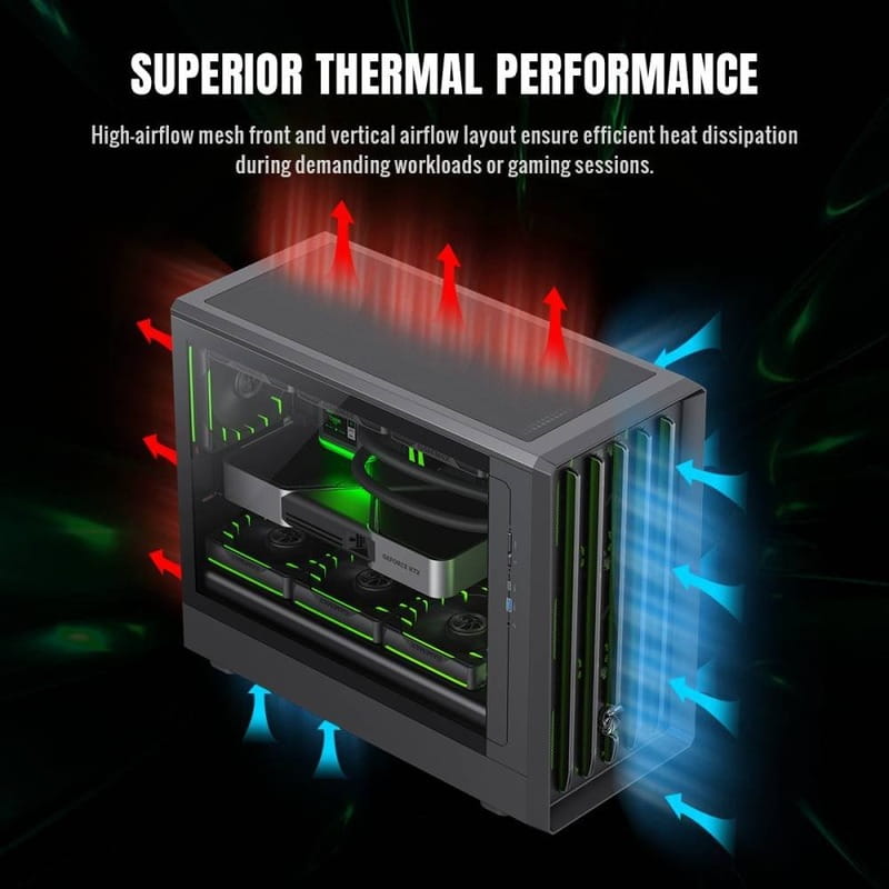 Купить Корпус GameMax Claw 360 BK Black без БП Корпус GameMax Claw 360 BK Black без БП