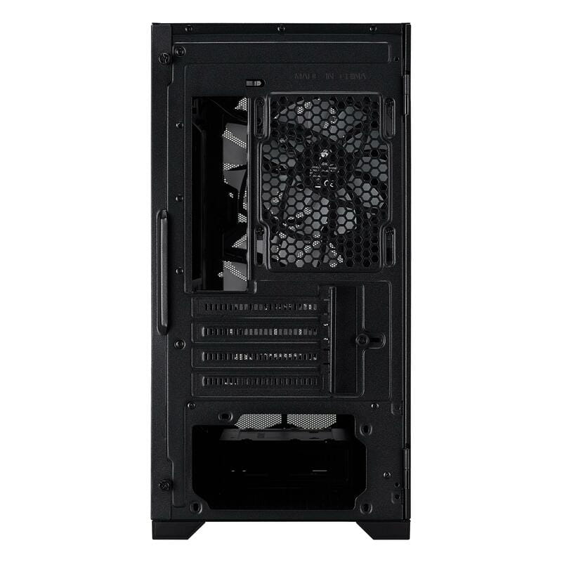 Корпус 1stPlayer D4-M-BK-2F1P-1F1 Black