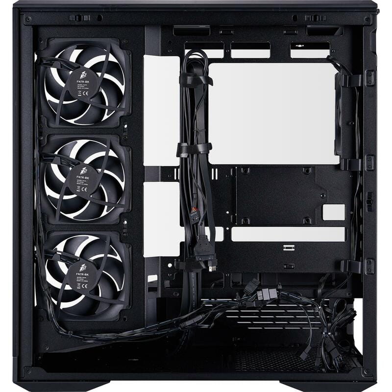 Корпус 1stPlayer GM7-BK-3FN7R-1FN7 Black