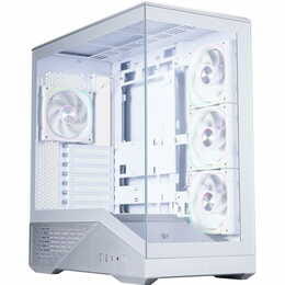 Корпус 1stPlayer GM7-SV-3FN7R-W-1FN7-W Silver