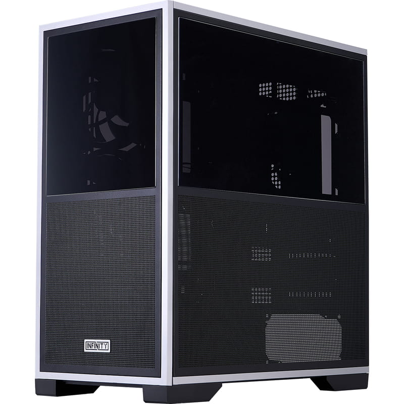 Корпус 1stPlayer IF8-BK-4FO7-14 Black