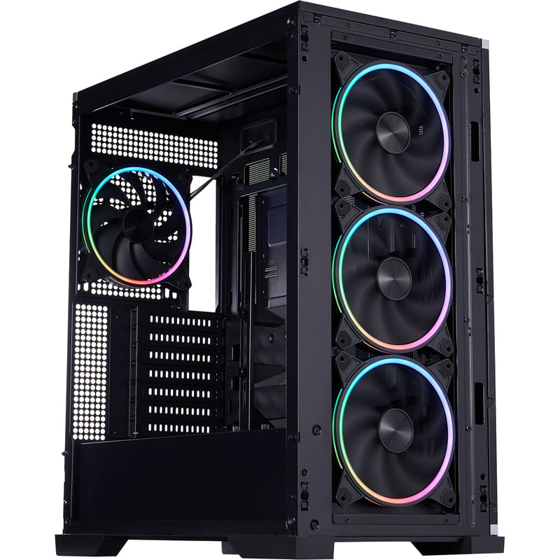 Корпус 1stPlayer IF8-BK-4FO7-14 Black