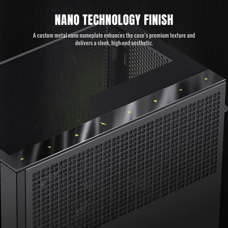 Корпус GameMax T20 BK Black без БЖ