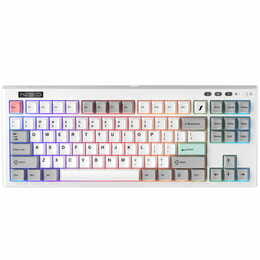 Клавіатура бездротова 1stPlayer NEO87 Wireless Frostwave (NEO87-FW-TLD)