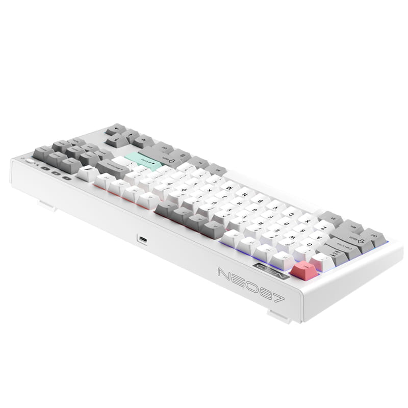 Клавіатура бездротова 1stPlayer NEO87 Wireless Frostwave (NEO87-FW-TLD)