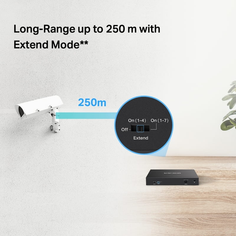 Купити Комутатор Mercusys MS108GP Комутатор Mercusys MS108GP