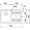 Фото - Кухонная мойка Franke Logica Line LLX 611-79 Нерж. (101.0381.808) | click.ua