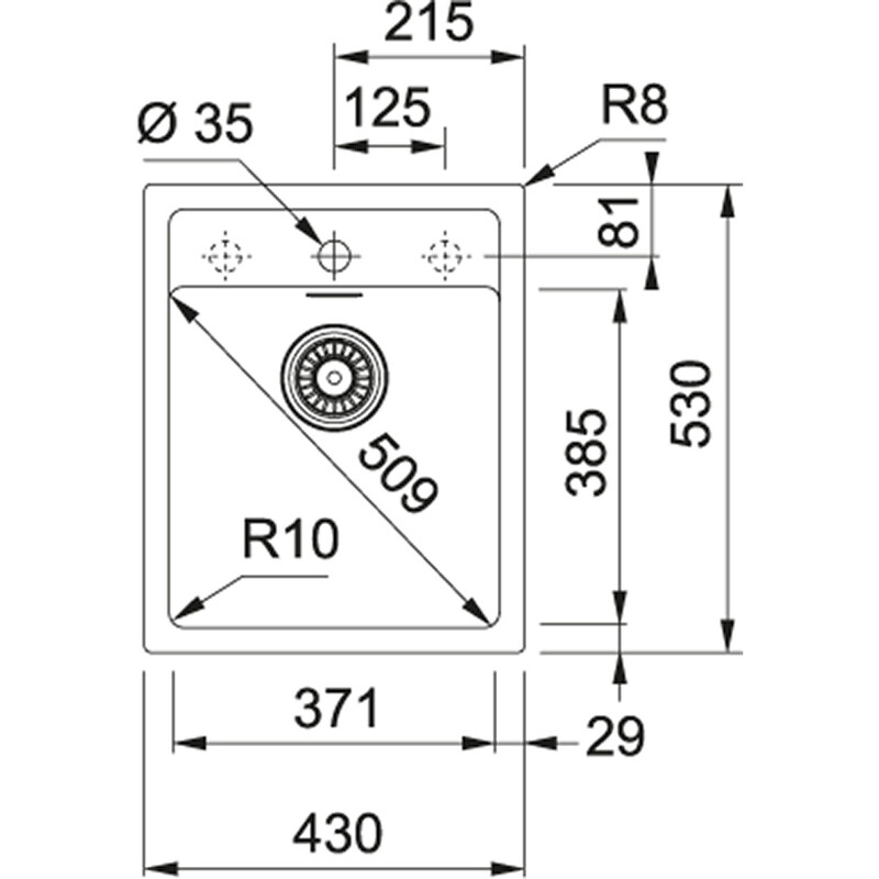 Кухонная мойка Franke Sirius SID 610-40 Tectonite Черный (114.0497.988)