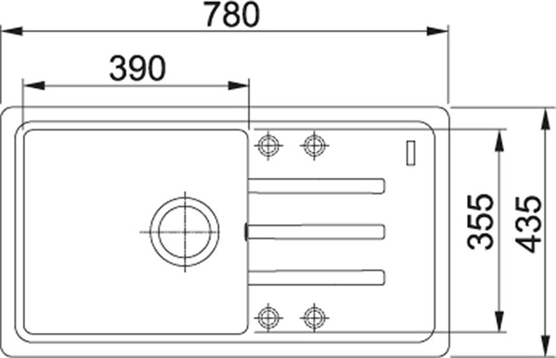 Кухонная мойка Franke Malta BSG 611-78 Серый камень (114.0575.041)